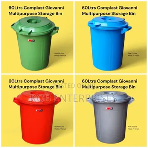 60 LTRS Complast Giovanni Dustbin