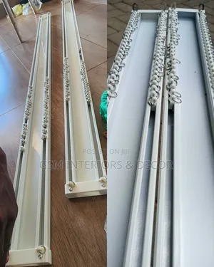 Aluminium Double Curtain Rails at Sportview