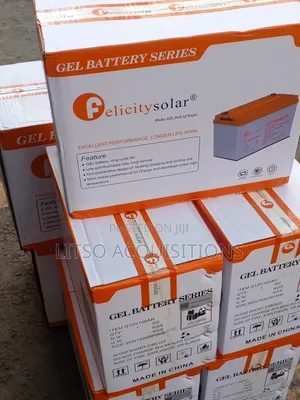 100ah 12v Gell Solar Battery – Long Life | 18 Months Warranty