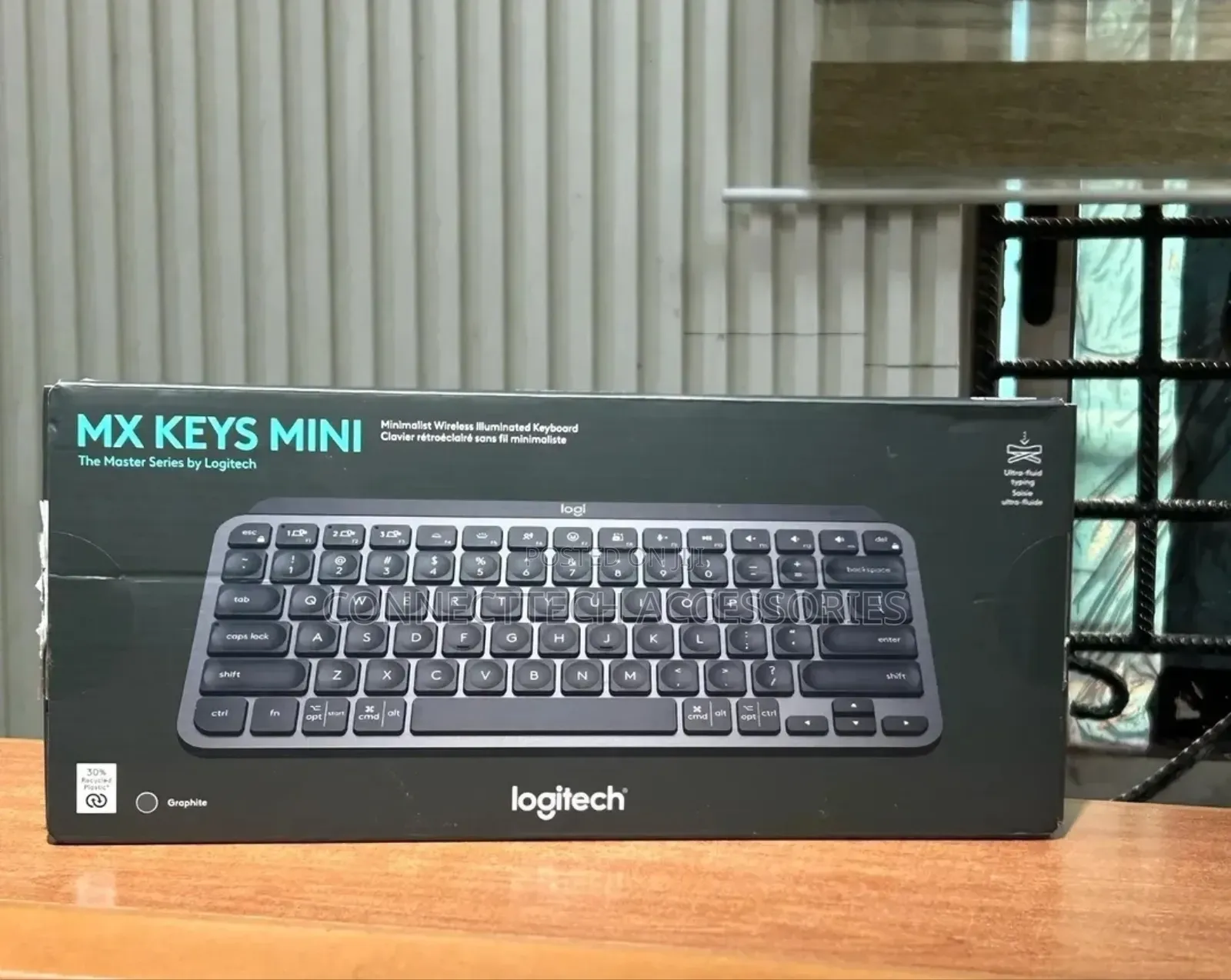 Logitech Mx Keys Mini Wireless Keyboard.