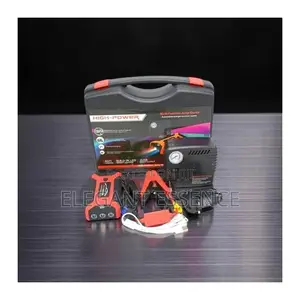 Car Jump Starter With Air Compressor – Battery Booster Tire Inflator