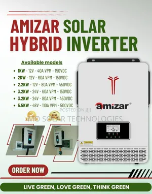 6.2kva 48v Amizar Hybrid Inverter