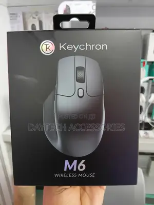 Keychron M6 Wireless Optical Mouse 2.4ghz Bluetooth - Black