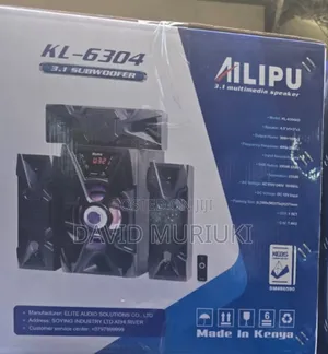 3.1ch Ailipu Homethearte Multimedia Speaker System Woofers