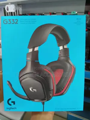 Logitech G332 Wired Gaming Headset Stereo Audio 50 Mm Drivers 3.5 Mm.