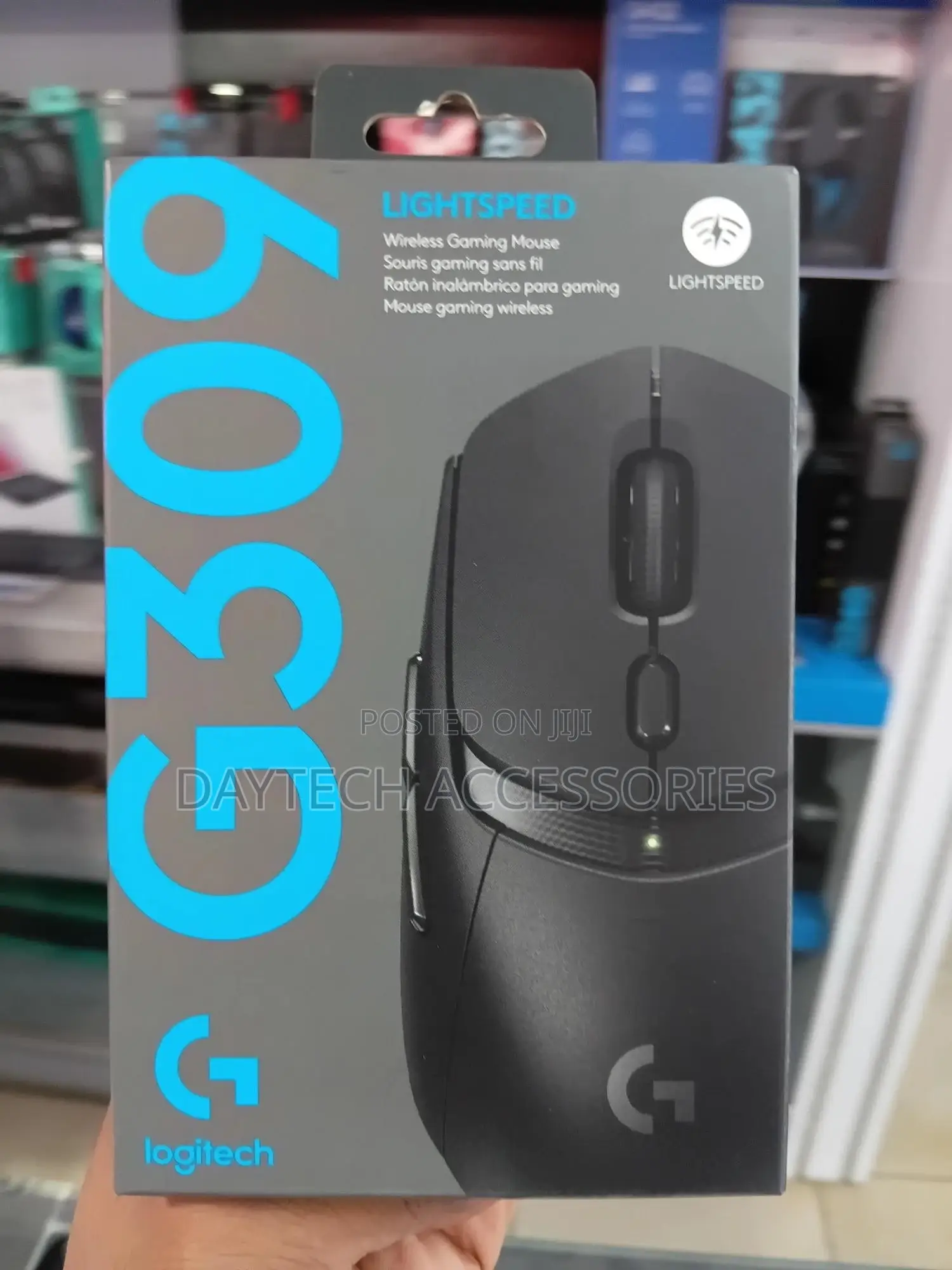 Logitech G309 Lightspeed Wireless Gaming Mouse - Black