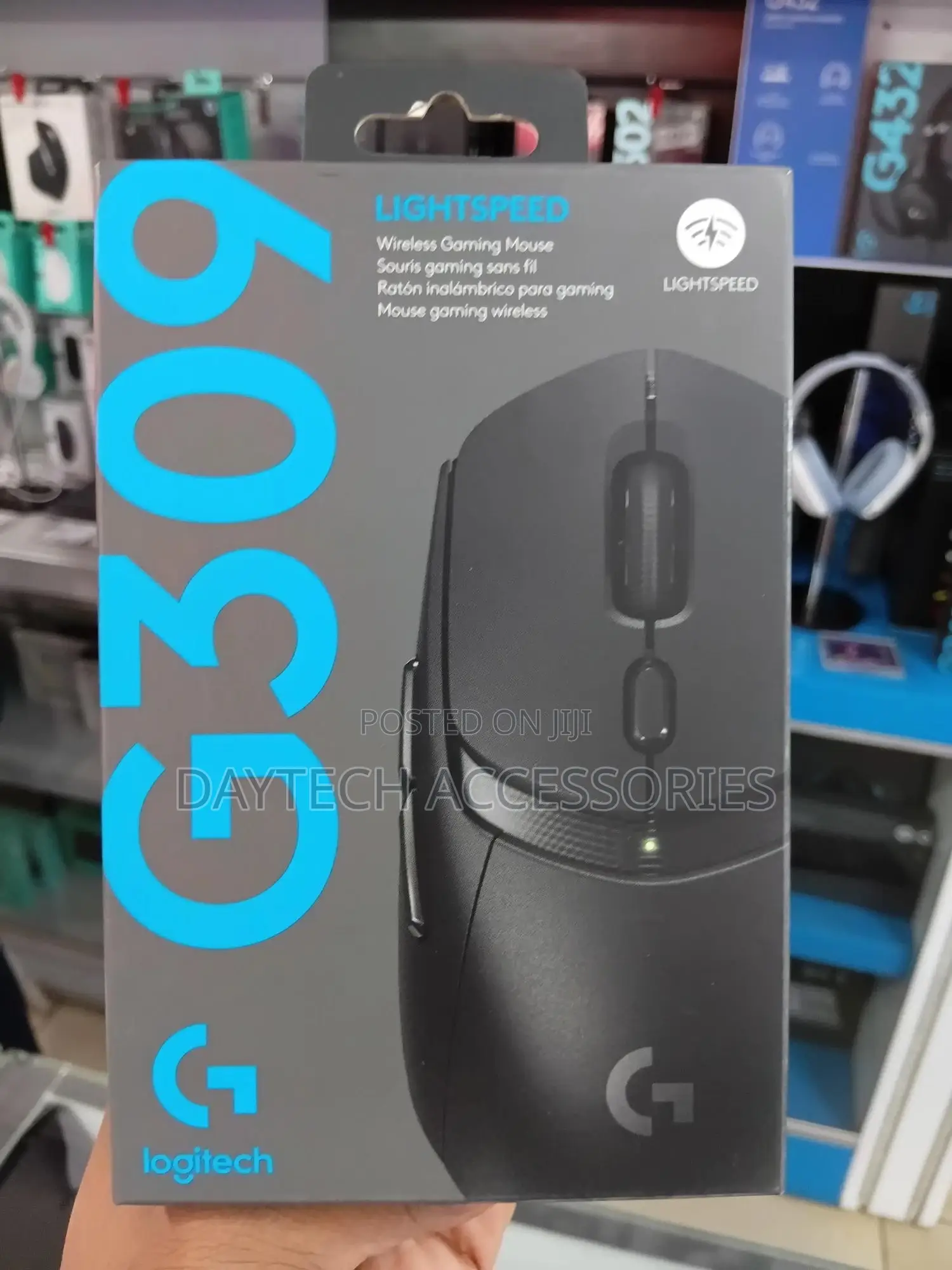 Logitech G309 Lightspeed Wireless Gaming Mouse - Black