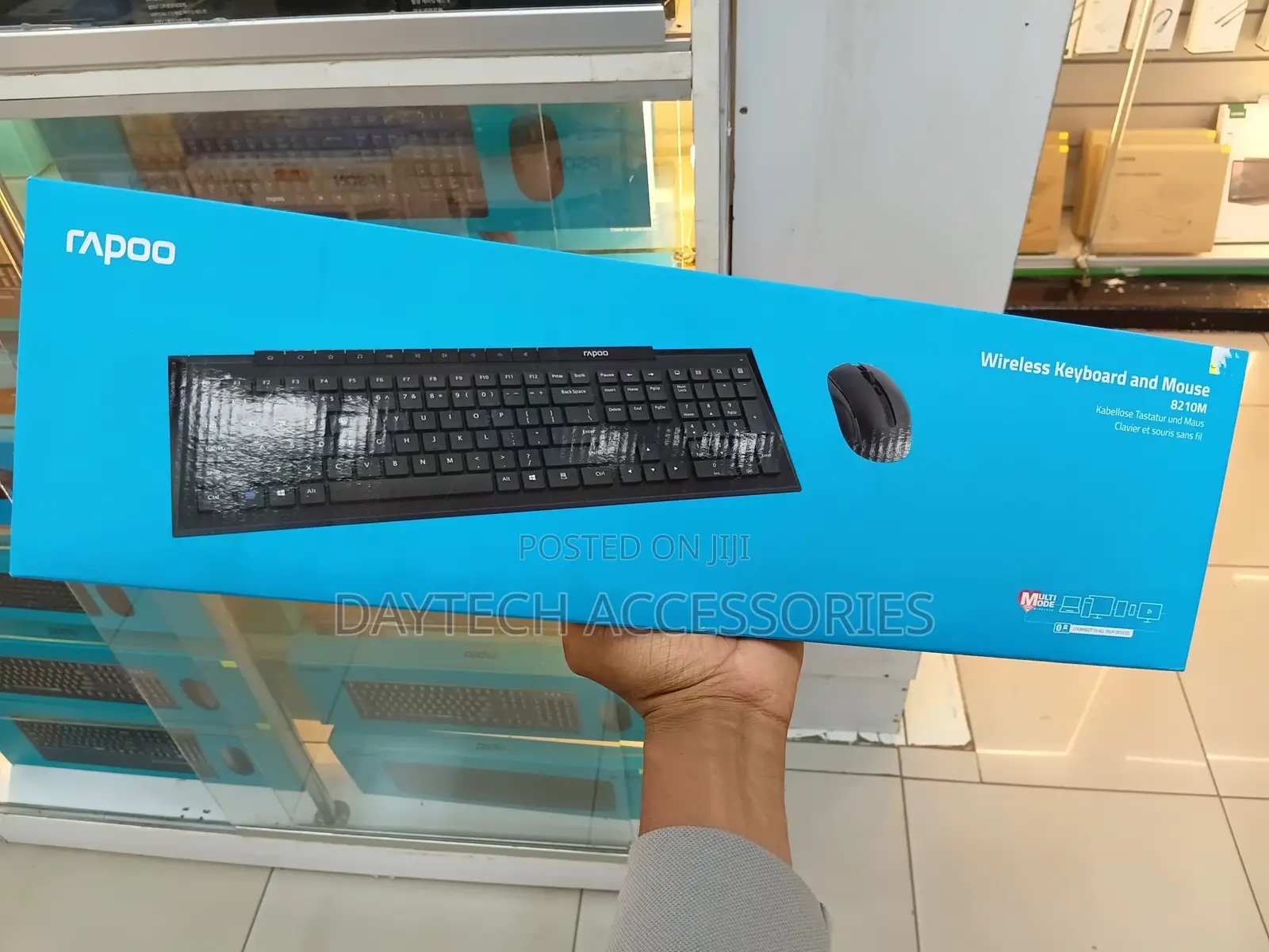 Rapoo 8210m Multi-Mode Wireless Keyboard Mouse Combo
