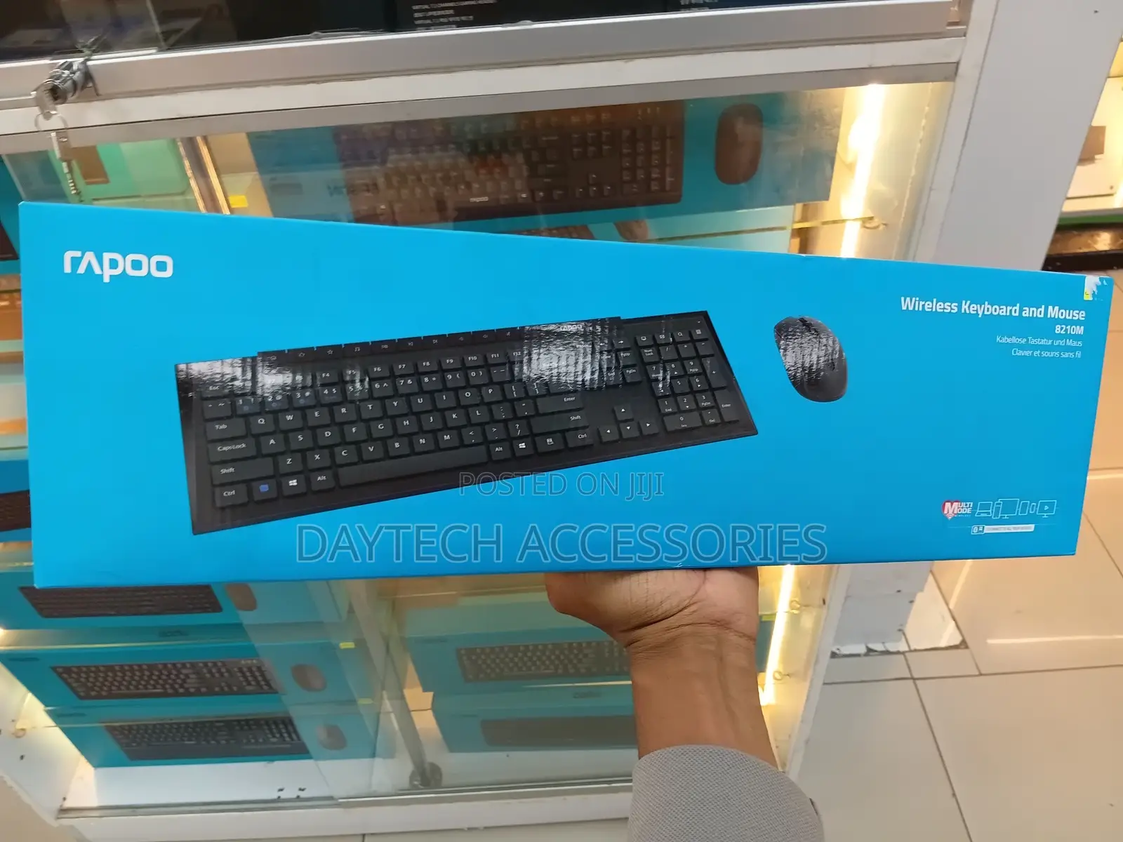 Rapoo 8210m Multi-Mode Wireless Keyboard Mouse Combo