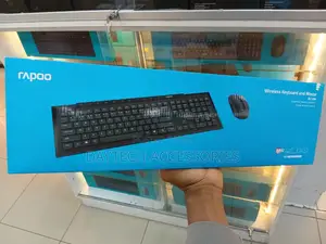 Rapoo 8210m Wireless Keyboard and Mouse Combo Multi-Mode Connectivity.