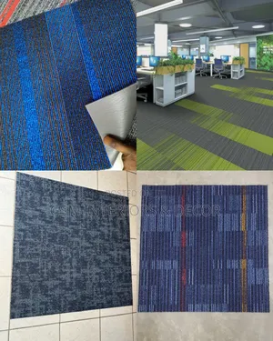 Blue and Luminous Carpet Tiles 50*50cm