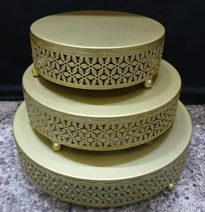 3pcs Gold Cake Stand*