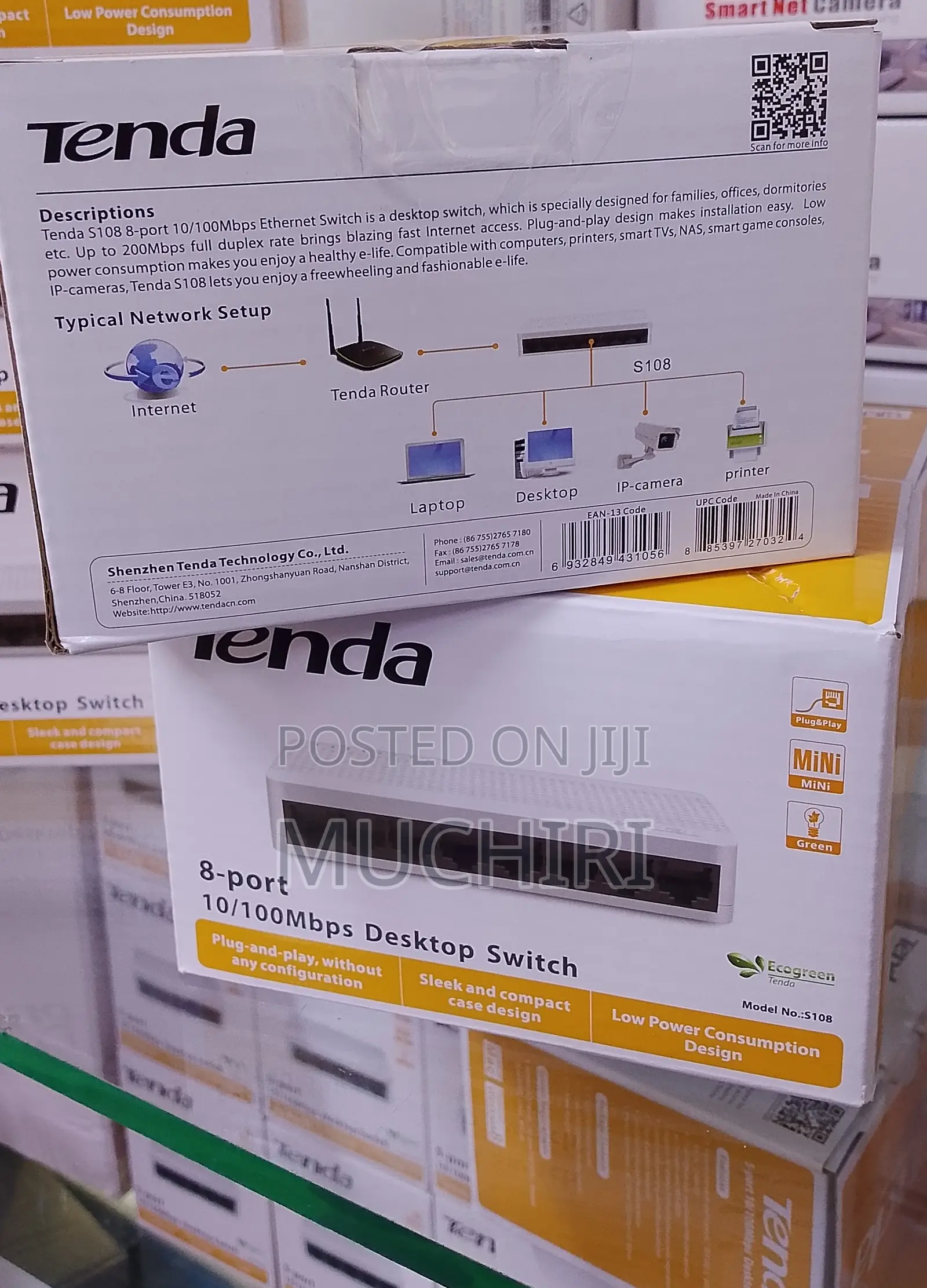 Tenda S108 8port Switch