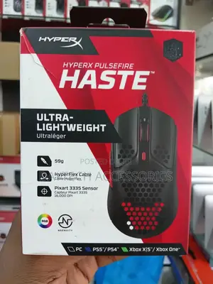 Hyperx Pulsefire Haste 2 Wired Gaming Mouse - Black