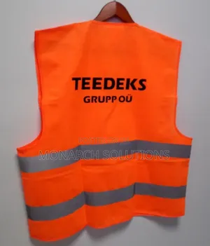 Reflector Vests Orange Tedeeks