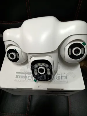 Three Lens Three PTZ Cameras Solar Newest Version