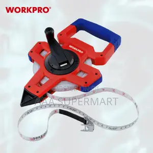Wp263002 30m Open Reel Fiberglass Long Tape Ruler Workpro