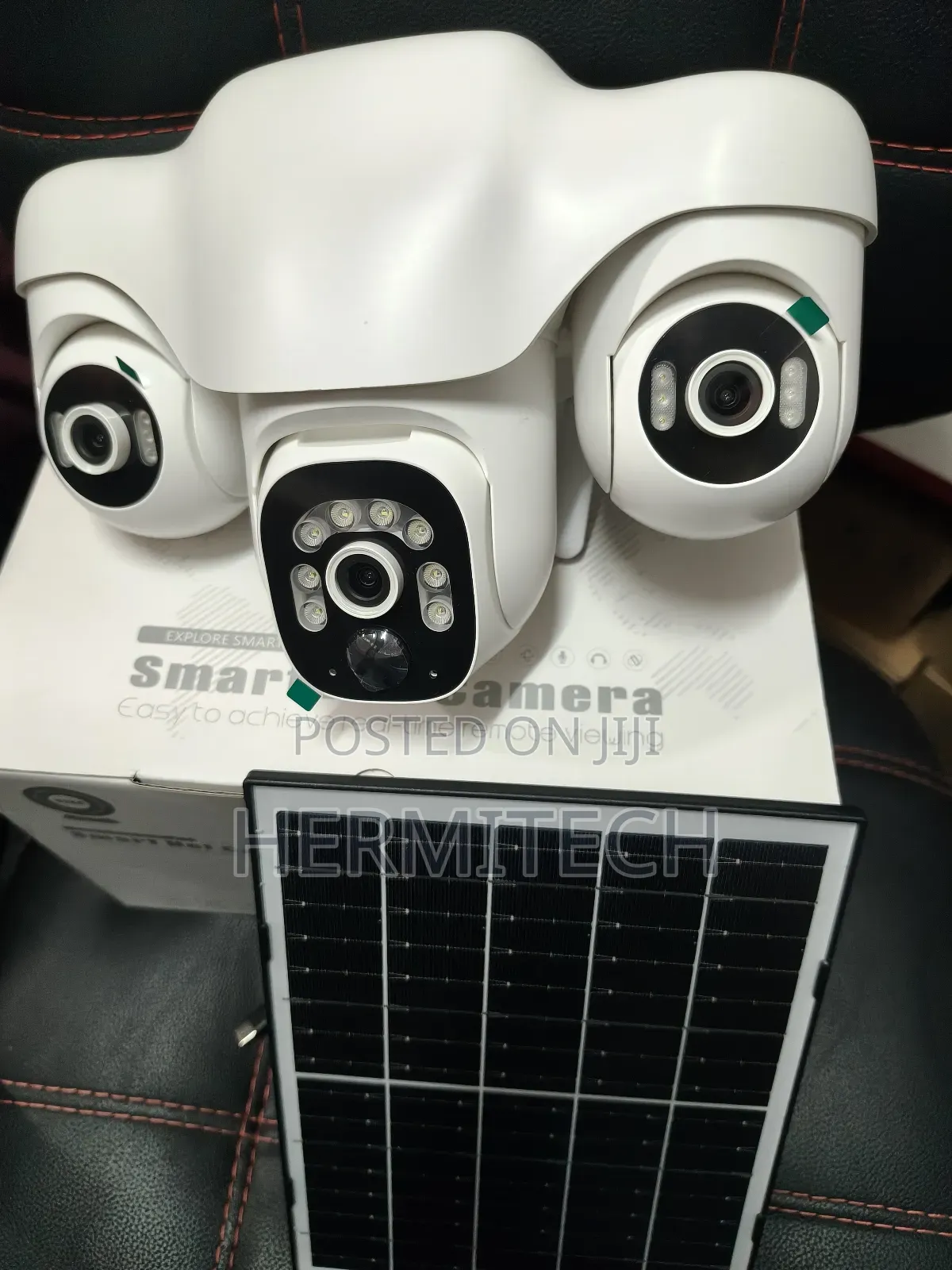 Comprehensive Triple Lens 4g Solar Powered PTZ CCTV