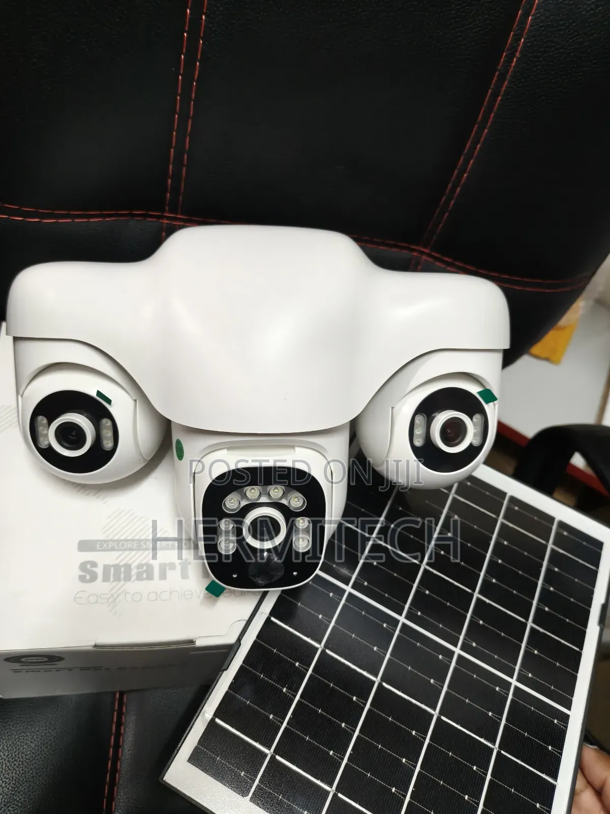 Comprehensive Triple Lens 4g Solar Powered PTZ CCTV