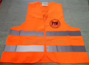 Normal Orange Reflector With Pocket Logo