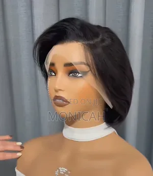 Human Malaysian Pixie Wig