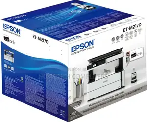 Epson Ecotank Et-M2170 Wireless All Inone Ink Tank Printer Black White
