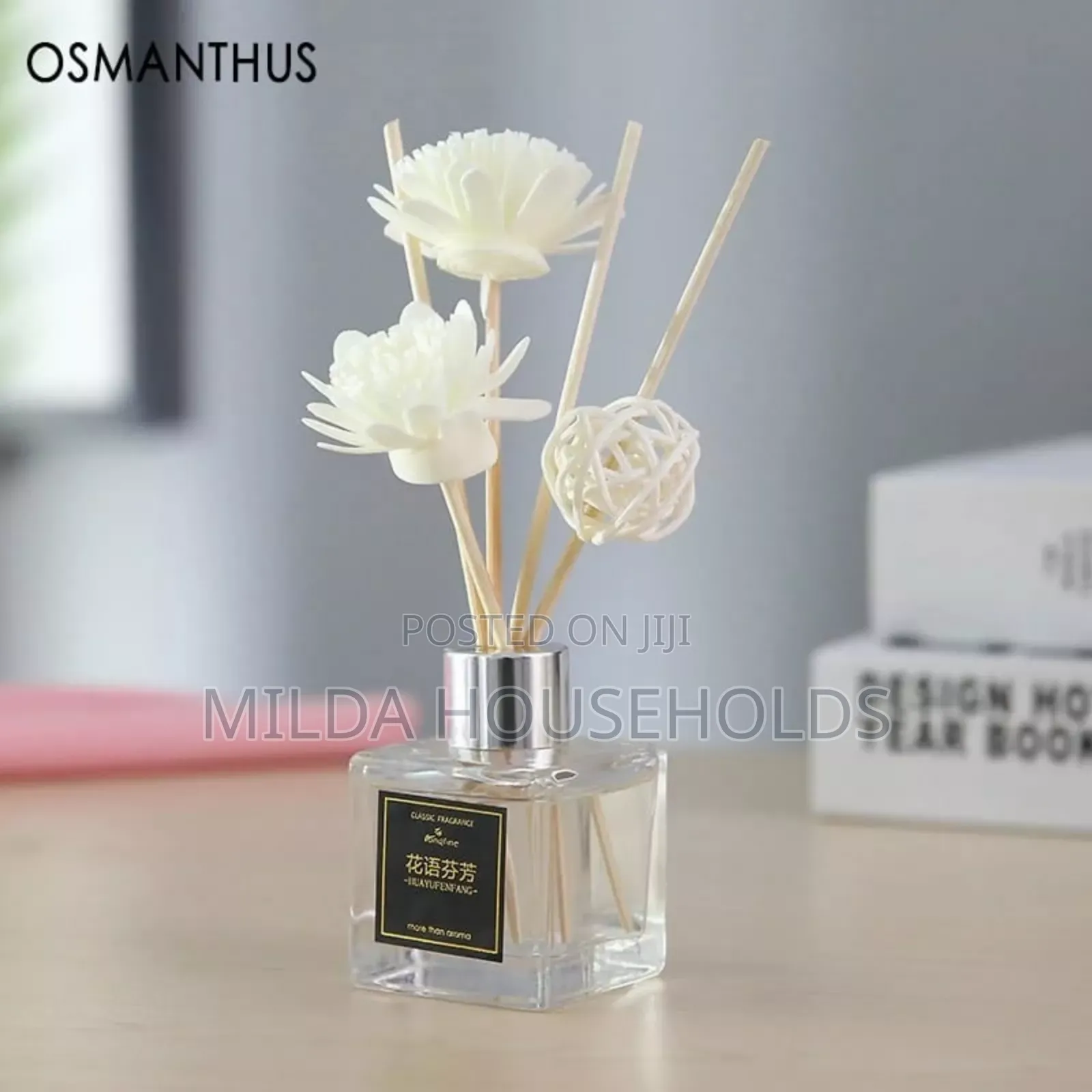 *Aromatherapy Reed Diffuser.