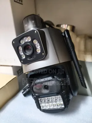 Full-Scene View Dual Lens 4g Electric Model CCTV Ethernet Cable