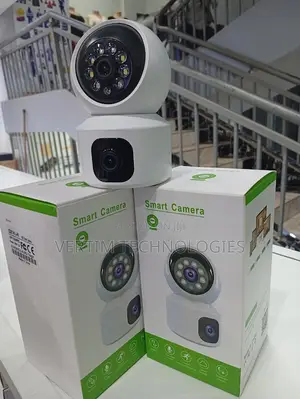 Dual Lens 4g Indoor Wireless PTZ Camera With Night Vision Full Hd