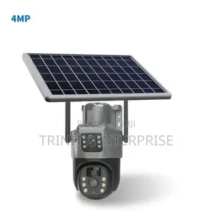 V380 Pro Wireless Solar Light Outdoor Powered Wif Ai Human Night