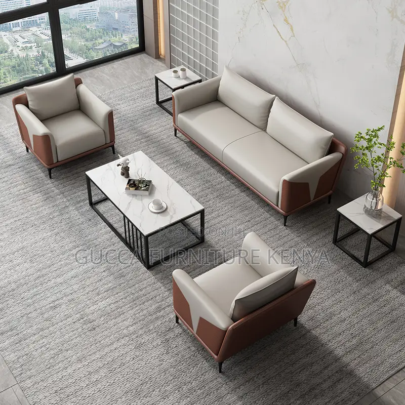 Corporate Executive 5-Perasons Reception Sofa Set