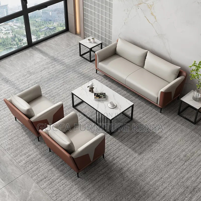 Corporate Executive 5-Perasons Reception Sofa Set