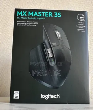 Logitech Mx Master 3s Wireless Mouse (Graphite)