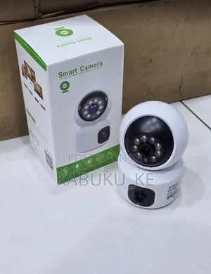 Dual Lens 4mp Night Vision CCTV Home Security Baby Monitor PTZ Camera