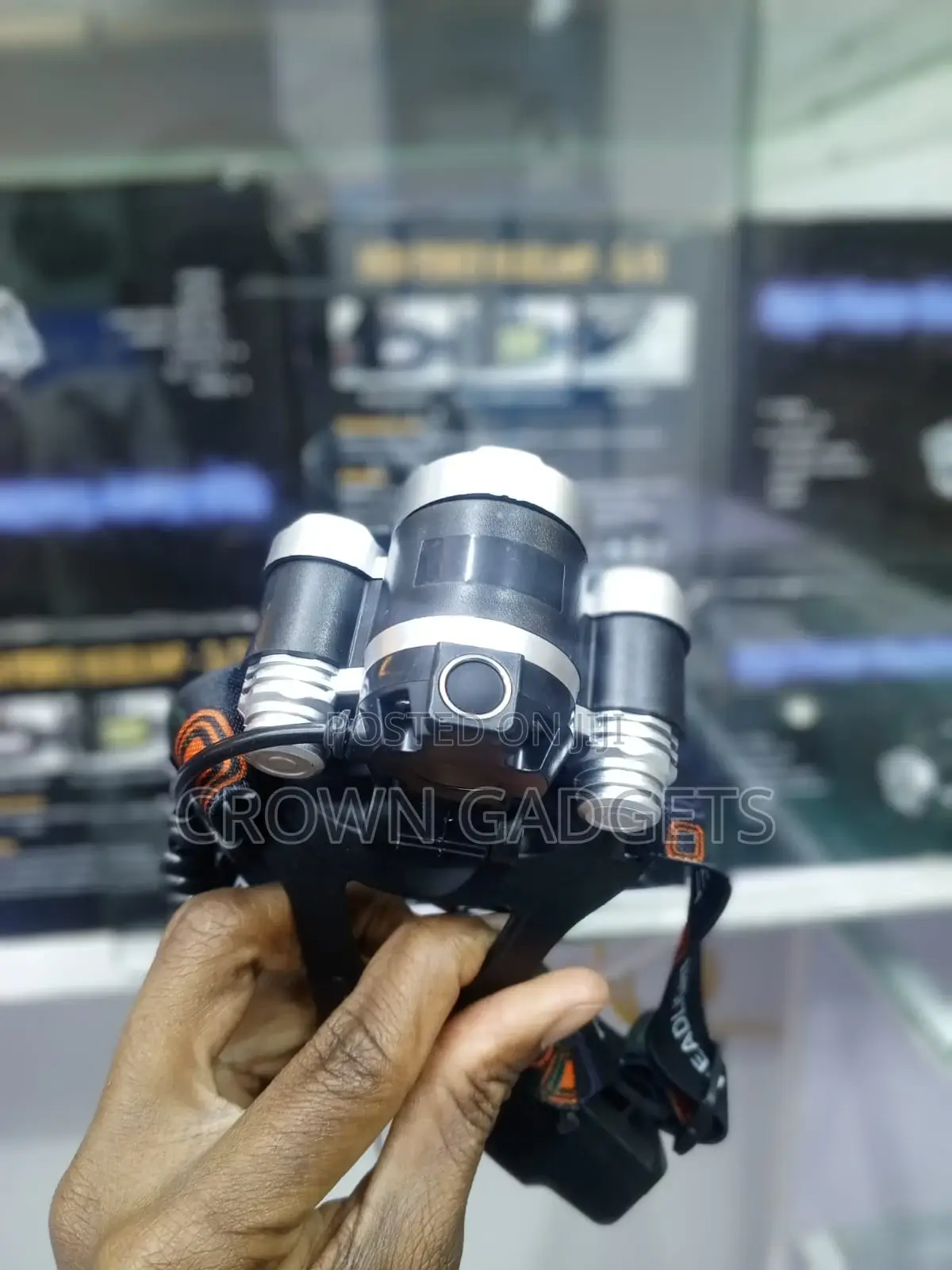 High Power 3 Led Headlamp Usb Rechargeable 4 Modes