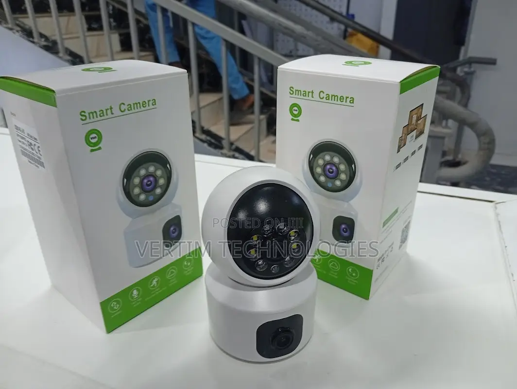 4g Wireless Indoor Smart PTZ Camera With Dual Lenses