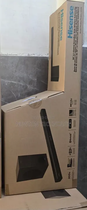Hisense Soundbar 
200 Watts Hisense Soundbar 2.1ch Channel Hs218