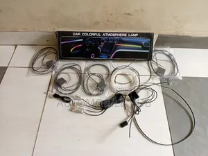 22pcs RGB Car Interior Ambient Lighting Kit With App Control Music