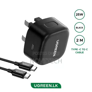 Ugreen 25w Usb C Charger Super Fast Pd Charger 2m Usb C Cable Type C