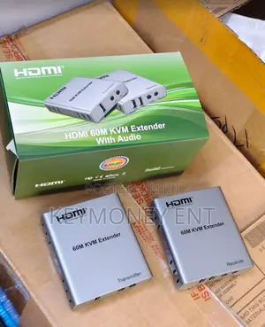 60m Usb, Hdmi Extender Over Lan Cable (Kvm Extender)