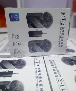 F11-2 Wireless Mic Kit Usb-c Lightning 3.5mm 50m