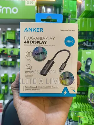 Anker Powerexpand+ Usb-C to Hdmi Adapter.