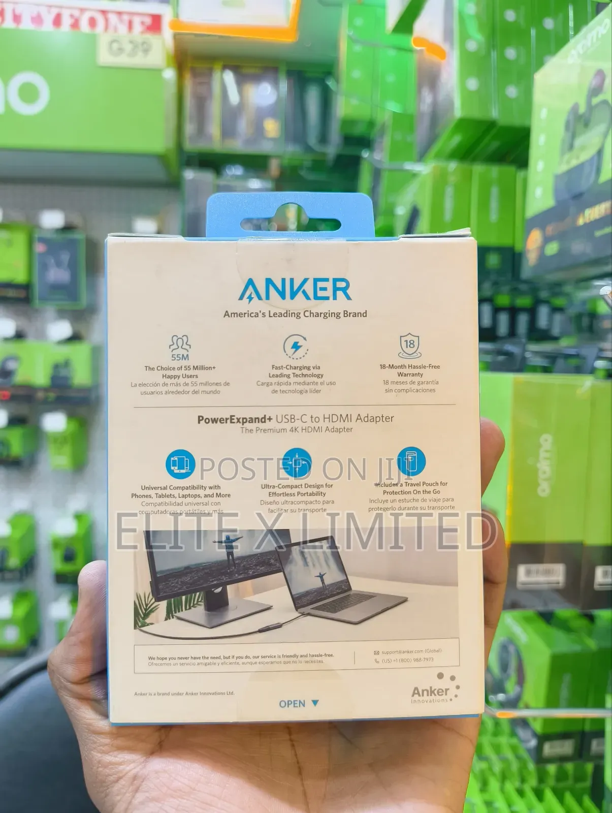 Anker Powerexpand+ Usb-C to Hdmi Adapter.