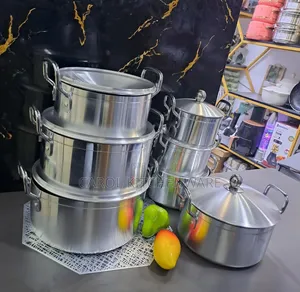 7 PCS Aluminium Cookware Set/14 PCS Aluminium Sufuria