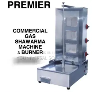 Commercial Premier Shawarma Machine Gas 3 Burner