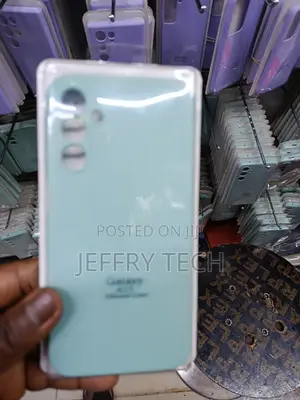 Yenap Samsung Galaxy A15 Liquid Silicone Case With Cloth Lining -Mint