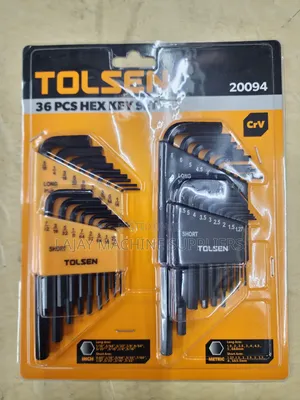 Tolsen Germany 36pcs Hex Key Set