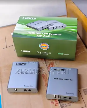 60m KVM Hdmi Extender With Audio Over Network Cable