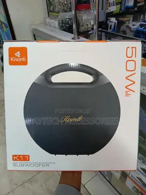 Kisonli Bluetooth Speaker With 4500mah Battery 50w