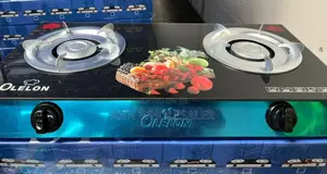 Low Power Consumption Olelon 2 Burner Glass Top Cooker